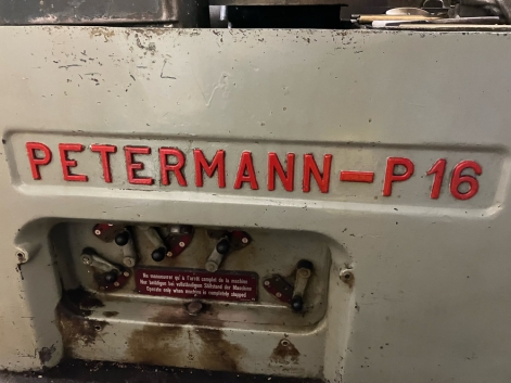 PETERMANN P16 SLIDING HEAD AUTOMATIC LATHE