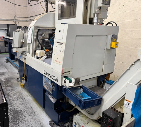 TORNOS GAMMA 20/6 CNC SLIDING HEAD LATHE TORNOS GAMMA 20/6 CNC SLIDING HEAD LATHE