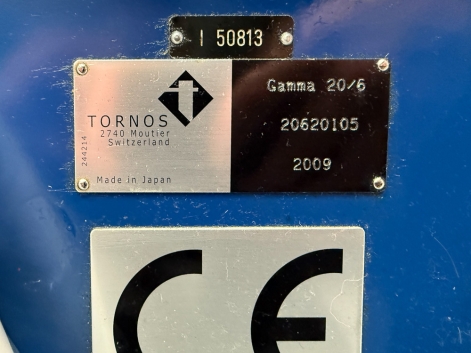 TORNOS GAMMA 20/6 CNC SLIDING HEAD LATHE TORNOS GAMMA 20/6 CNC SLIDING HEAD LATHE