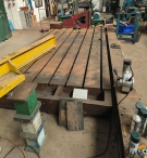 CAST IRON MARKING/BED TABLE - 5.5M X 2.1M CAST IRON MARKING/BED TABLE - 5.5M X 2.1M