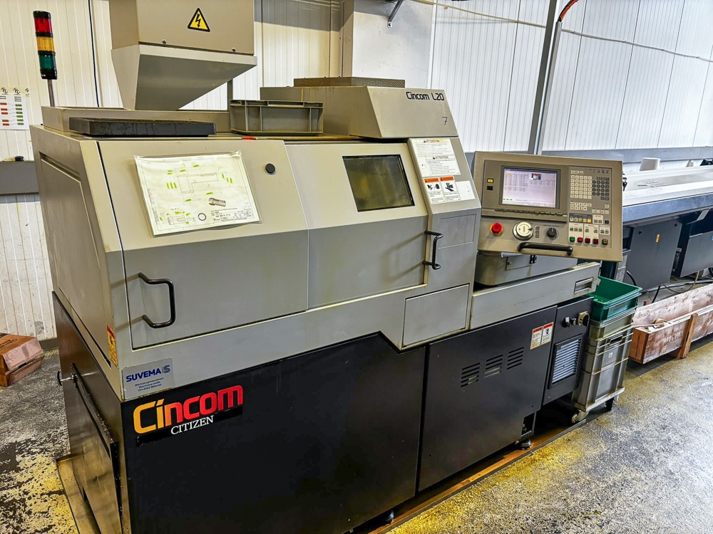 CITIZEN L520 CNC SLIDING HEAD LATHE