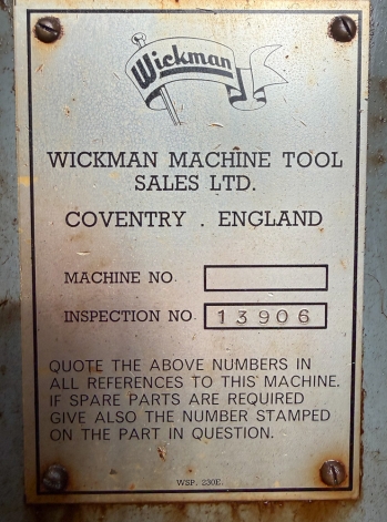 WICKMAN 1-3/4" X 6 SPINDLE AUTOMATIC LATHE WICKMAN 1-3/4" X 6 SPINDLE AUTOMATIC LATHE